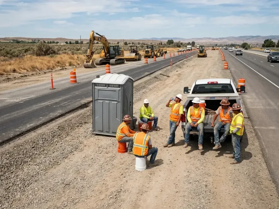 highway-road-construction-crew-007 — frequently asked questions, Porta Potty and Restroom Rentals in Hahnville, LA
